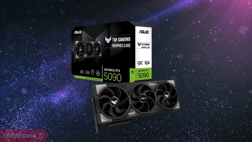 Bộ nhớ GDDR7 và băng thông của VGA Asus TUF Gaming GeForce RTX 5090 OC 32GB