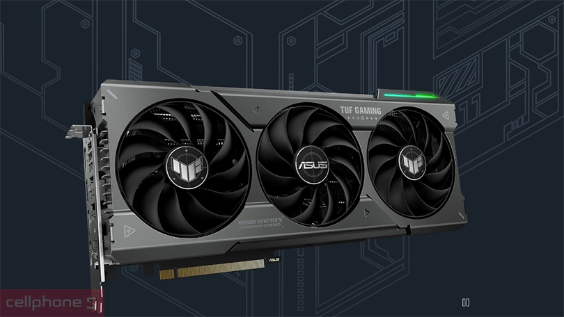 Đánh giá VGA Asus TUF RTX 4070 12GB Gaming GDDR6X