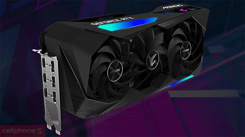  VGA Gigabyte Aorus Master GeForce RTX 3070 Ti 8G