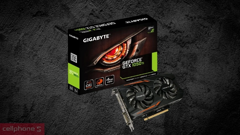 VGA Gigabyte GeForce GTX 1050 Ti OC 4G – Tăng cường khả năng làm mát