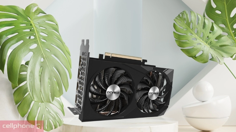 VGA Gigabyte Geforce RTX 3050 Windforce OC 8GB GV-N3050WF2OCV2 - Hiệu suất vượt trội từ bộ xử lý NVIDIA Ampere