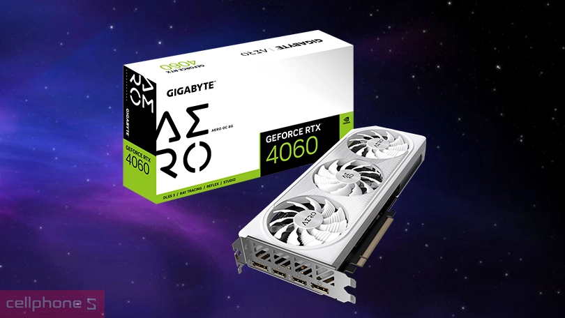 VGA Gigabyte Geforce RTX 4060 AERO OC 8GB N4060AERO - Hiệu năng ấn tượng