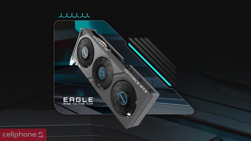 VGA GIGABYTE GeForce RTX 4060 EAGLE OC 8GB N4060EAGLE – Cân mọi tựa game với đồ họa cao