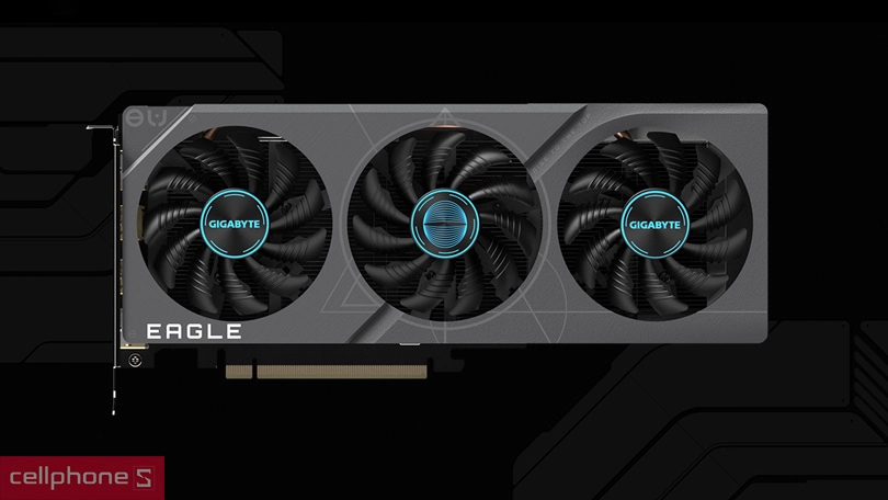 VGA GIGABYTE GeForce RTX 4060 EAGLE OC 8GB N4060EAGLE – Cân mọi tựa game với đồ họa cao