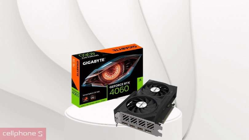 VGA Gigabyte Geforce RTX 4060 WINDFORCE OC 8G - Hiệu suất cao, làm mát hiệu quả