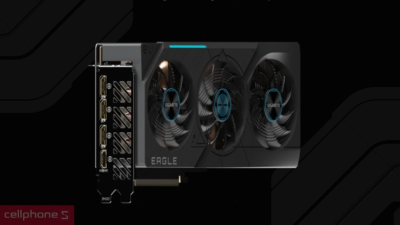 VGA GIGABYTE GeForce RTX 4070 Super EAGLE OC 12GB GV-N407SEAGLE – Hệ thống làm mát hiện đại