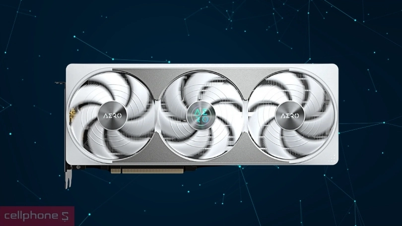 Khả năng tản nhiệt của VGA Gigabyte GeForce RTX 5080 Aero OC 16GB