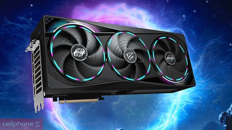 Kiến trúc NVIDIA Blackwell mạnh mẽ của VGA Gigabyte Geforce RTX 5080 Aorus M 16GB