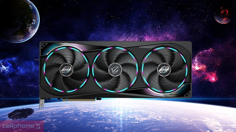 Tản nhiệt chất lượng cao của VGA Gigabyte Geforce RTX 5080 Aorus M 16GB