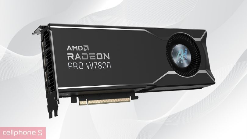 Hiệu suất VGA Gigabyte Radeon Pro W7800 AI Top 32G