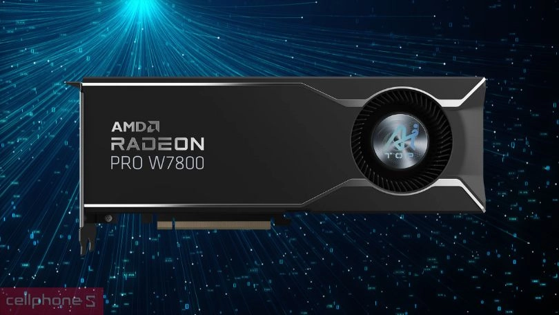 Khả năng kết nối của VGA Gigabyte Radeon Pro W7800 AI Top 32G