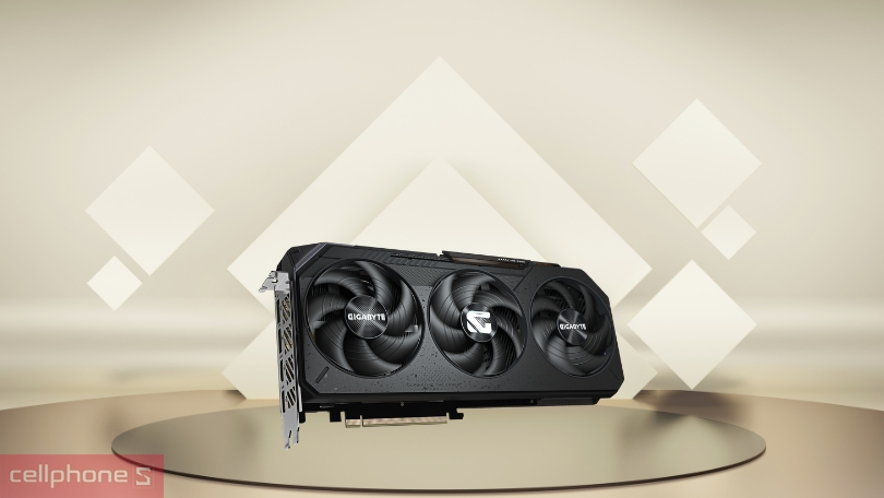 Tản nhiệt VGA Gigabyte Radeon RX 9070 GAMING OC-16GB