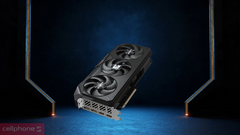 Thiết kế VGA Gigabyte Radeon RX 9070 XT Gaming OC 16GB