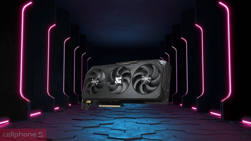 Tản nhiệt VGA Gigabyte Radeon RX 9070 XT Gaming OC 16GB