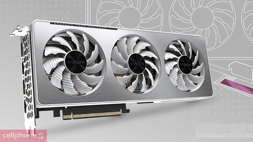 Đánh giá VGA Gigabyte RTX 3060TI Vision OC 8G N306TVISION OC-8GD