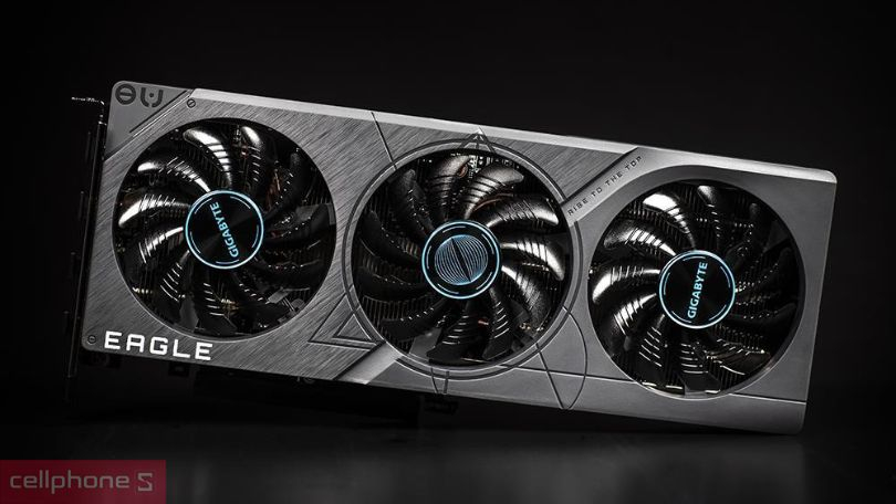 Thiết kế nguồn của VGA Gigabyte RTX 4060 TI Eagle OC 8G N406TEAGLE OC-8GD