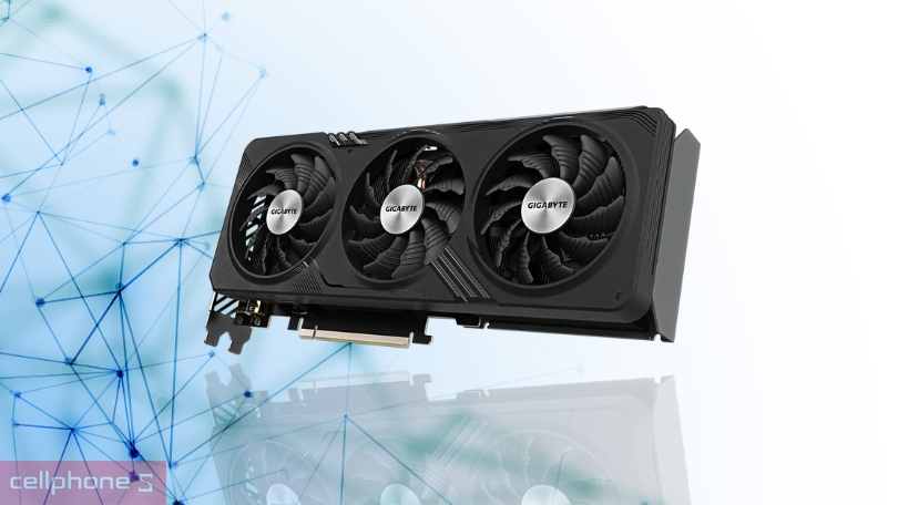 Thiết kế VGA Gigabyte RTX 4060 Ti Gaming OC 8G N406TGAMING OC 8GD