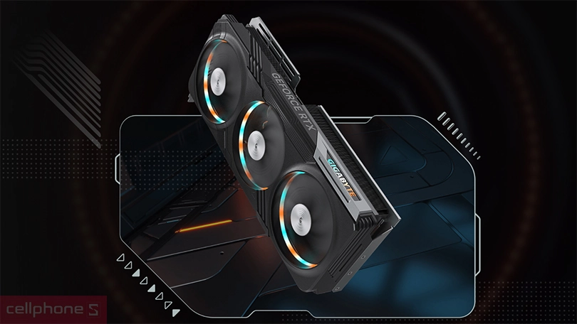 Đánh giá card màn hình Gigabyte RTX 4070 Gaming OC 12G