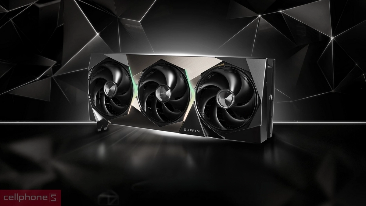 Cấu hình xử lý đồ họa mạnh mẽ của VGA MSI GeForce RTX 5090 32G Suprim SOC