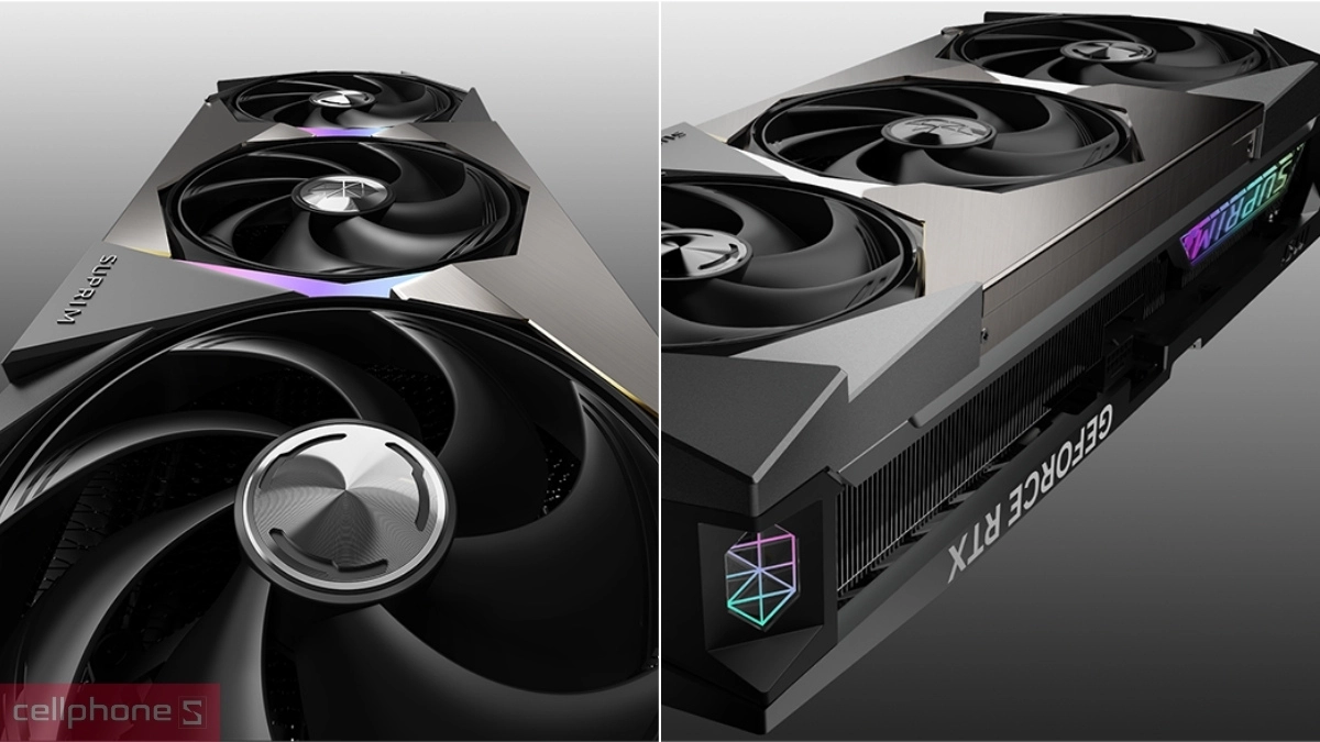 Thiết kế, độ bền của VGA MSI GeForce RTX 5090 32G Suprim SOC