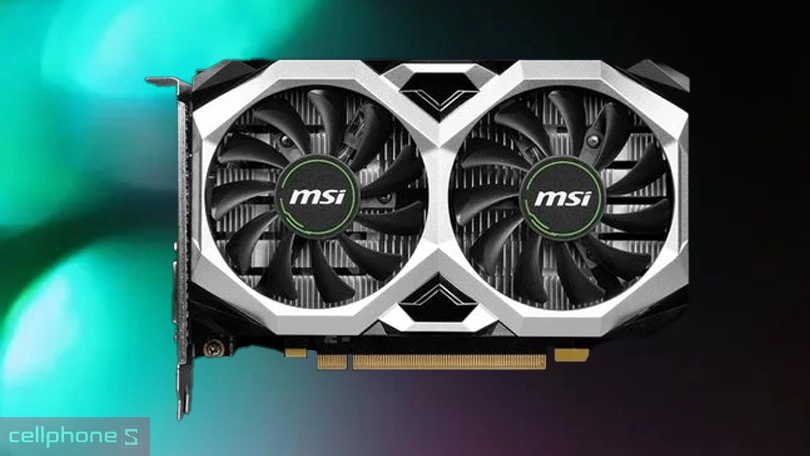 VGA MSI GeForce GTX 1650 4GB D6 Ventus XS OCV3 - Khả năng xử lý đồ hoạ mạnh mẽ, thiết kế độc đáo