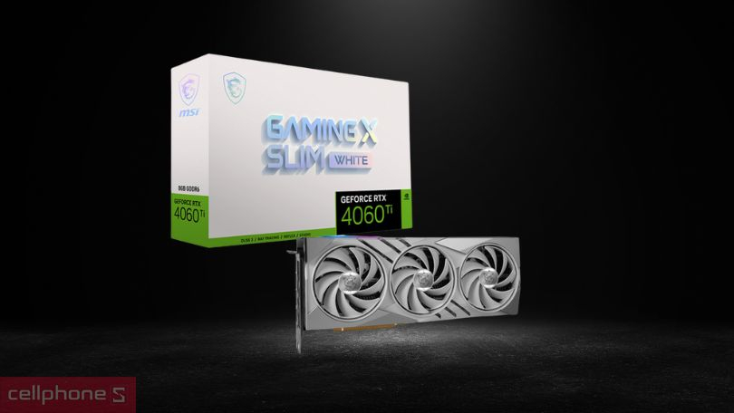 Hiệu suất VGA MSI GEFORCE RTX 4060 TI Gaming X SLIM White 16G