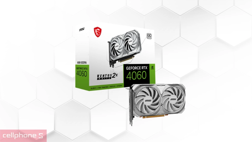 VGA MSI GeForce RTX 4060 VENTUS 2X 8G OC — Card màn hình "chiến binh" cho mọi game thủ