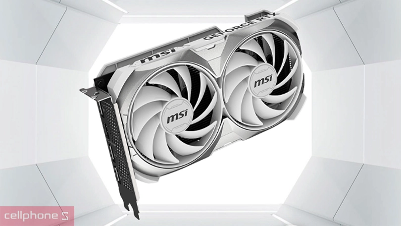 Hiệu năng xử lý của VGA MSI Geforce RTX 4060 Ventus 2X White 8GB