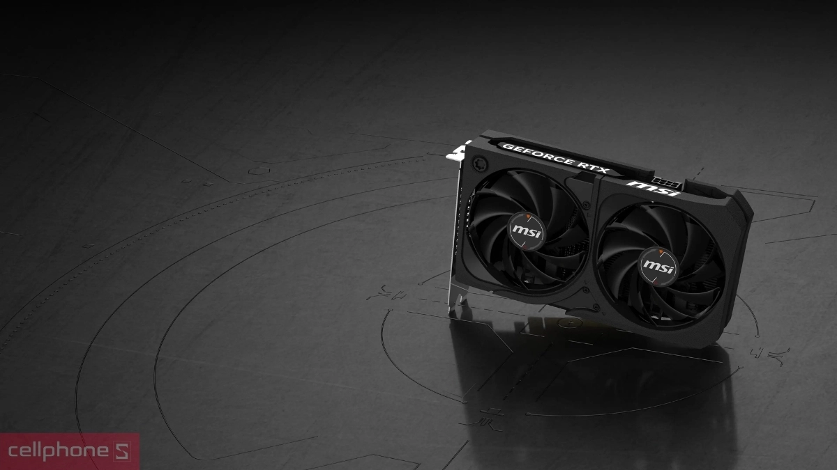 VGA MSI GeForce RTX 5060 8GB SHADOW 2X OC