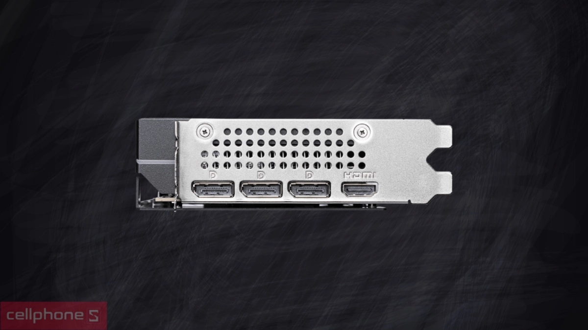 Kết nối VGA MSI GeForce RTX 5060 TI 16G SHADOW 2X OC PLUS