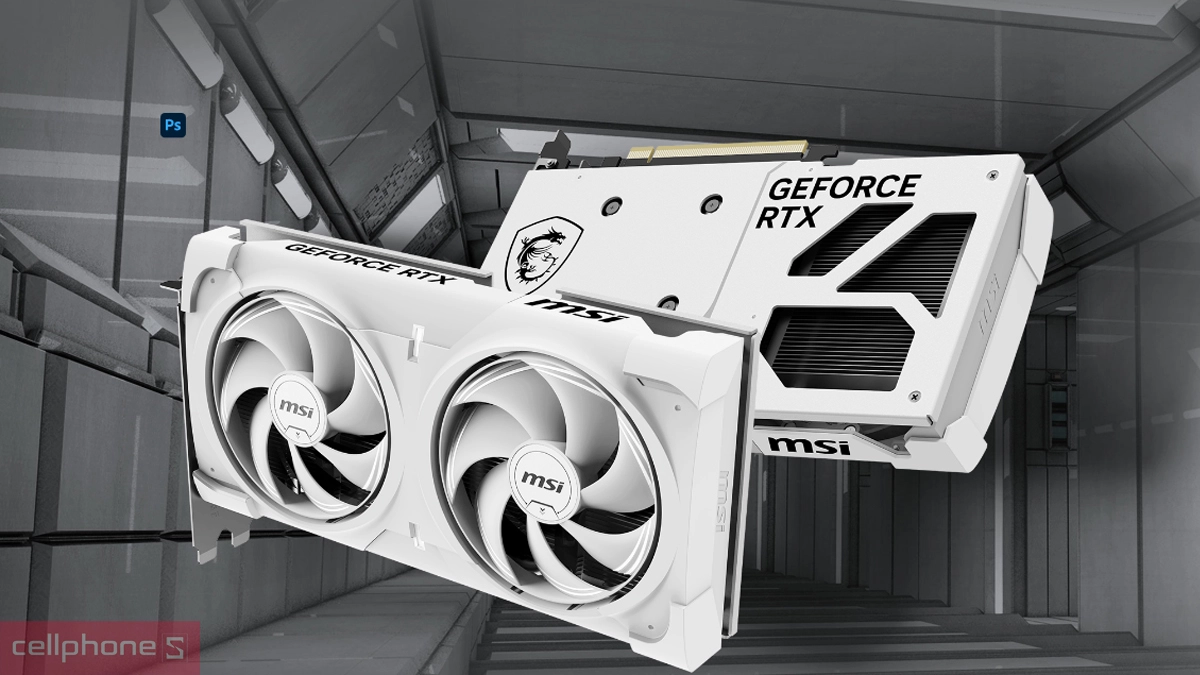 VGA MSI Geforce RTX 5060 Ti 16G Ventus 2X OC White Plus – Sức mạnh thế hệ mới