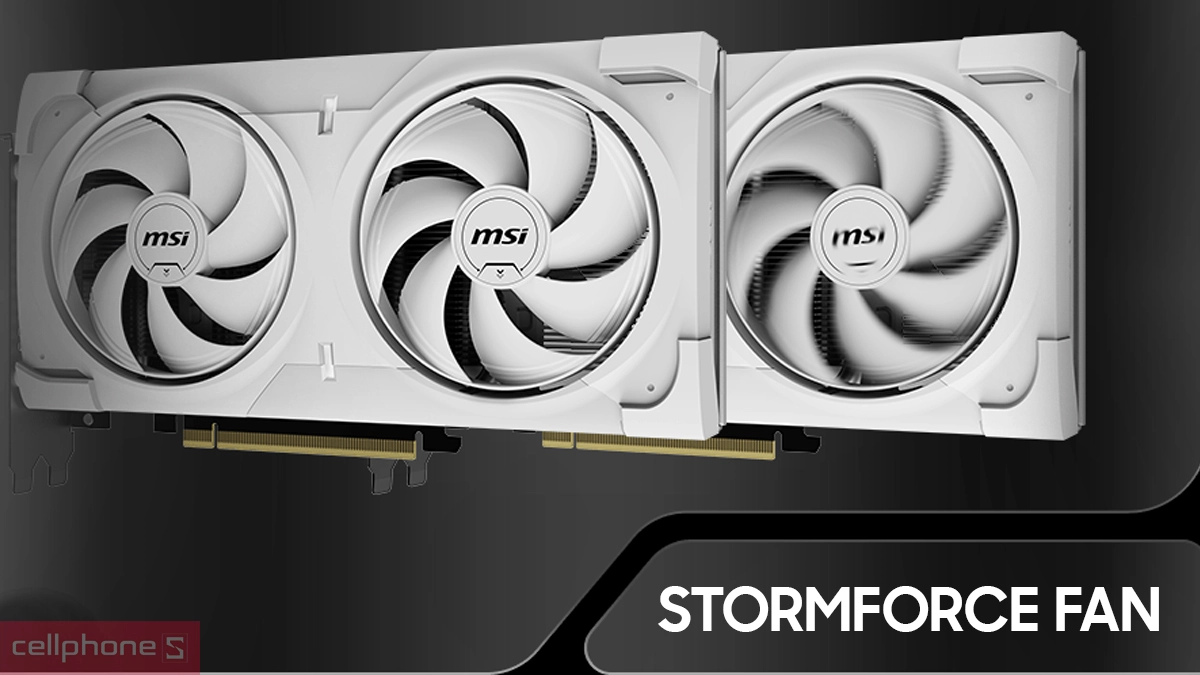 Thiết kế tản nhiệt Ventus 2X tối ưu cho hiệu suất ổn định