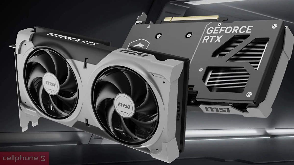 Thiết kế VENTUS tối giản, tản nhiệt hai quạt hiệu quả