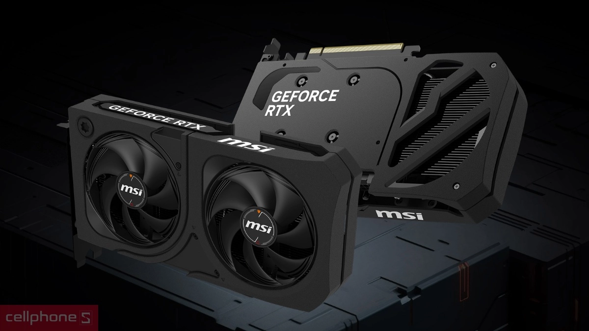 VGA MSI GeForce RTX 5060 Ti 8G SHADOW 2X OC PLUS được xây dựng trên kiến trúc NVIDIA Blackwell