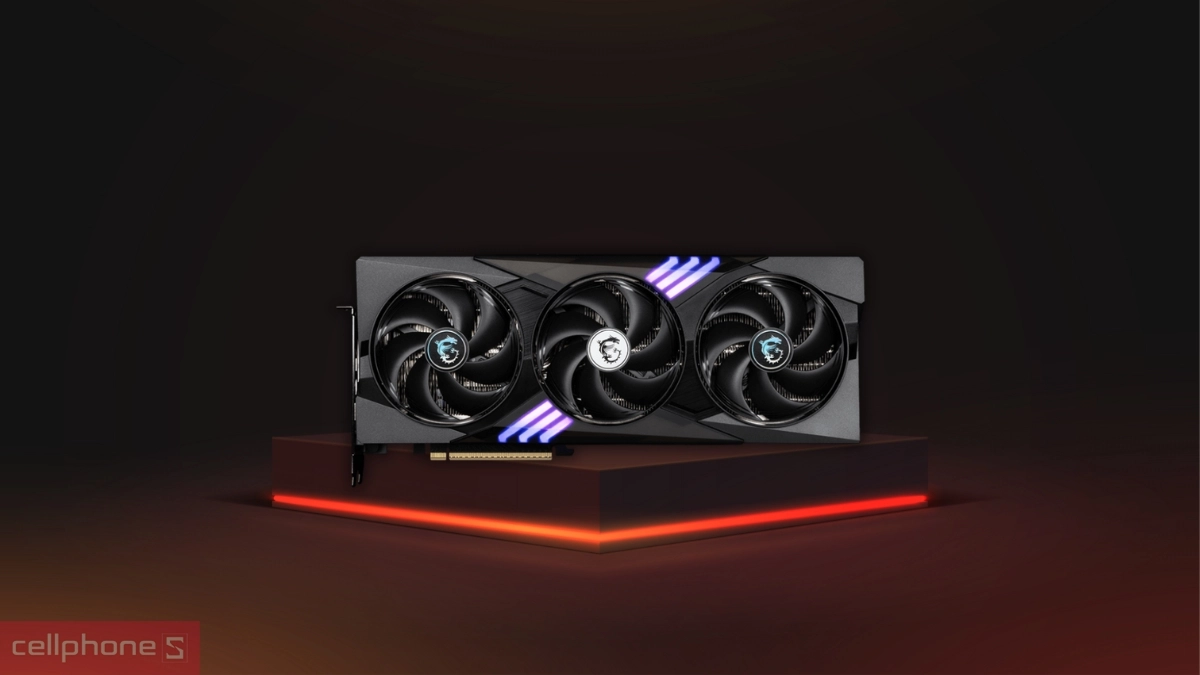 Bộ nhớ VRAM của VGA MSI Geforce RTX 5070 12G Gaming Trio OC