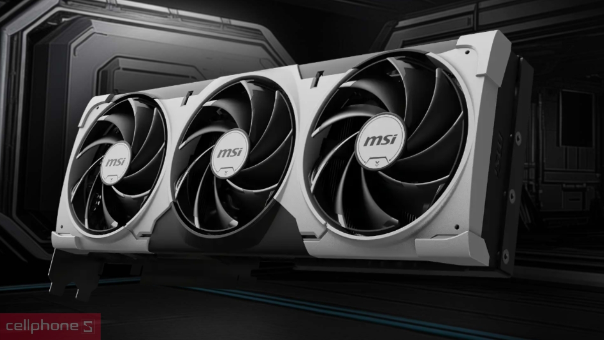 Khả năng xử lý đồ họa mạnh mẽ của VGA MSI Geforce RTX 5070 12GB Ventus 3X OC