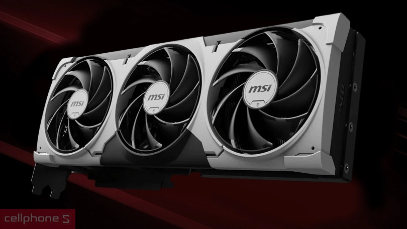 Khả năng tản nhiệt của VGA MSI Geforce RTX 5080 16GB Ventus 3X OC