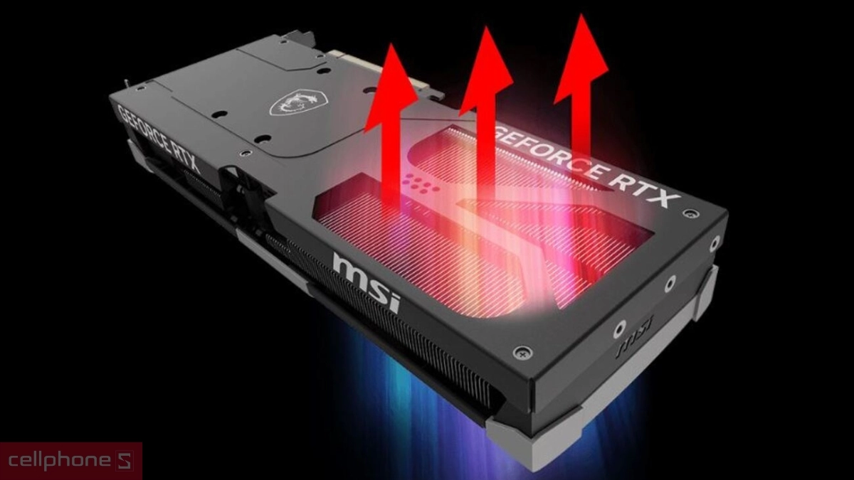 Tản nhiệt VGA MSI GeForce RTX 5090 32G Ventus 3X OC