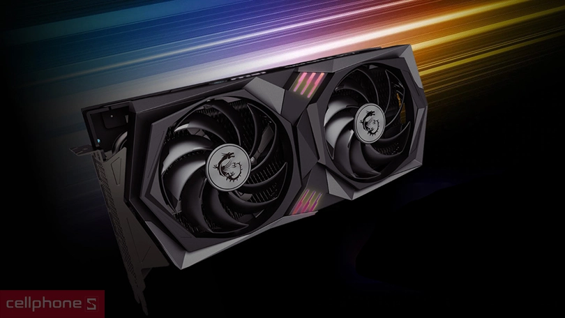 Đánh giá thiết kế VGA MSI RTX 3060 gaming X 12GB