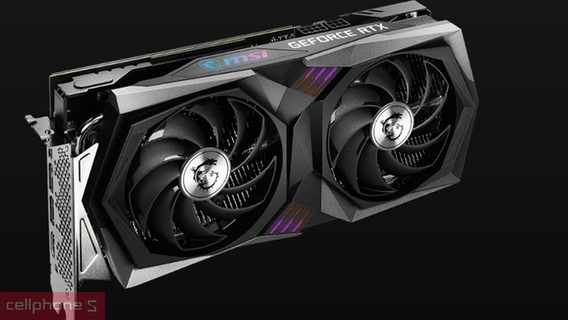 Khả năng tản nhiệt tốt từ cánh quạt cùng thiết kế giảm tiếng ồn