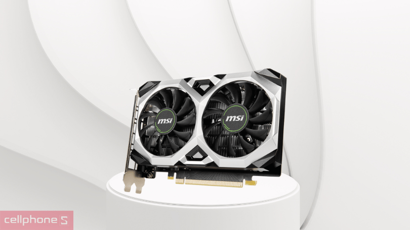VGA MSI Ventus GTX 1650 D6 Ventus XS OCV1 4GD6 - Hiệu suất mượt mà, ổn định