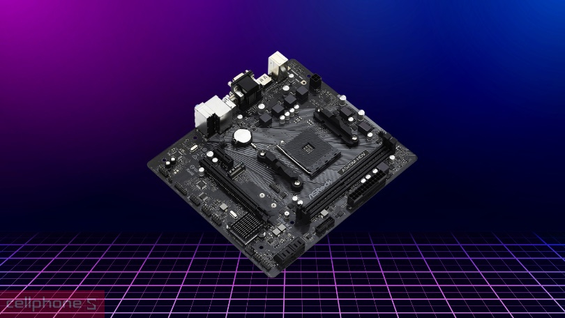 Kết nối trên mainboard ASRock A520M-HDV D4 AM4