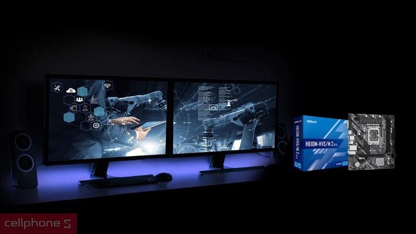 Mainboard ASRock H610M-HVS/M.2 R2.0 