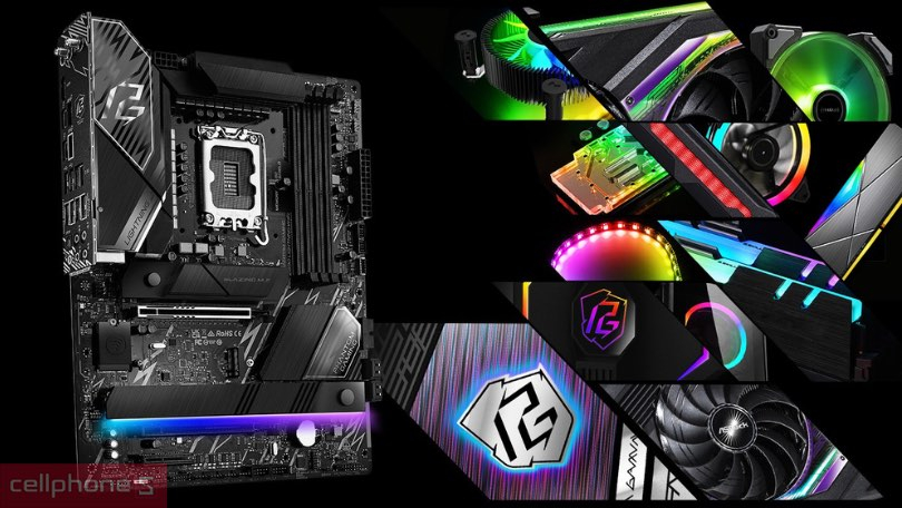 Thiết kế, khả năng tương thích phụ kiện của mainboard ASRock Z890 Lightning Wifi D5