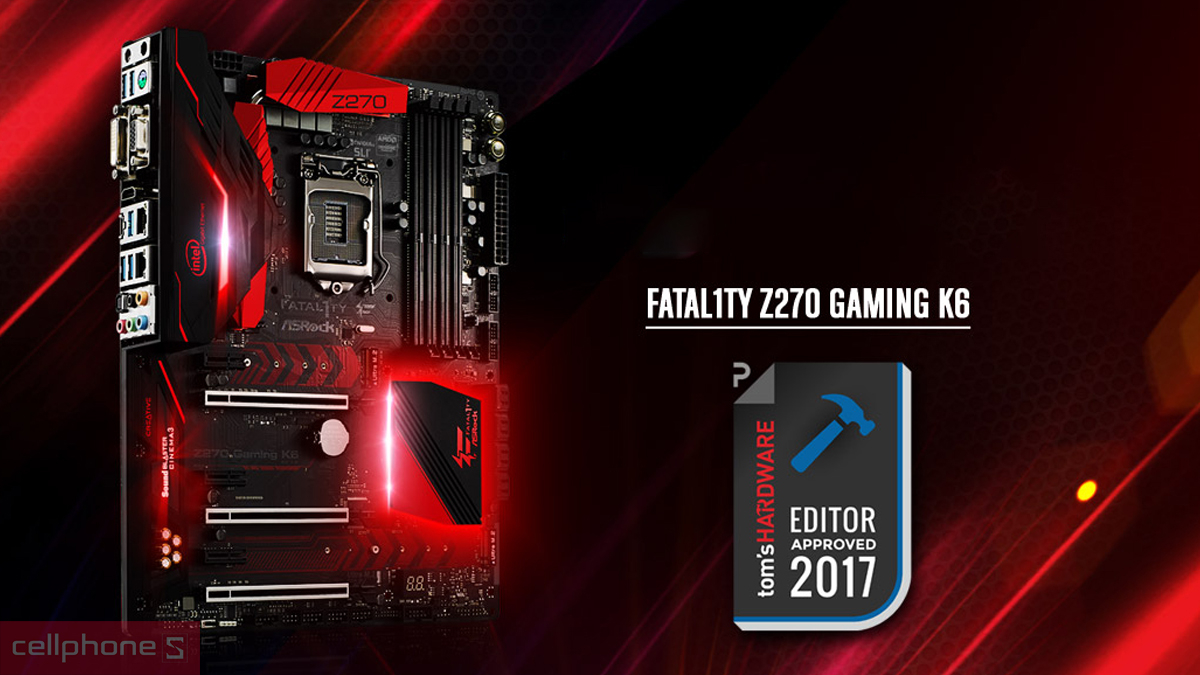 Bo mạch ASRock cho người làm nội dung