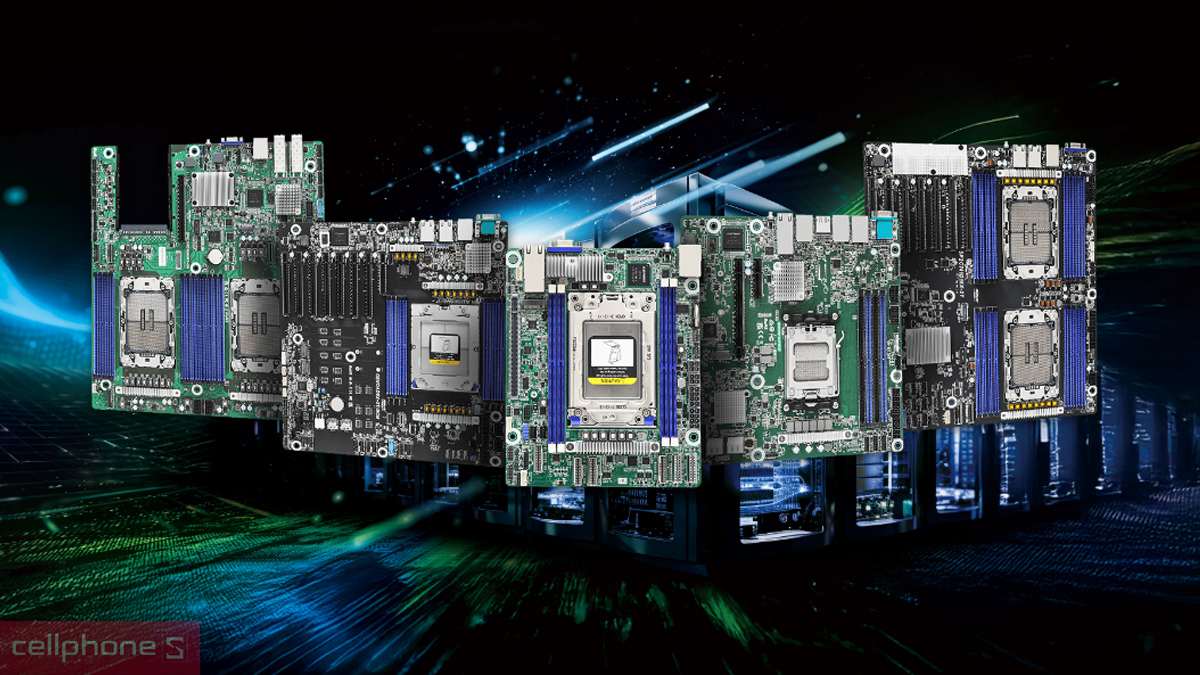 Bo mạch chủ ASRock cho server, doanh nghiệp