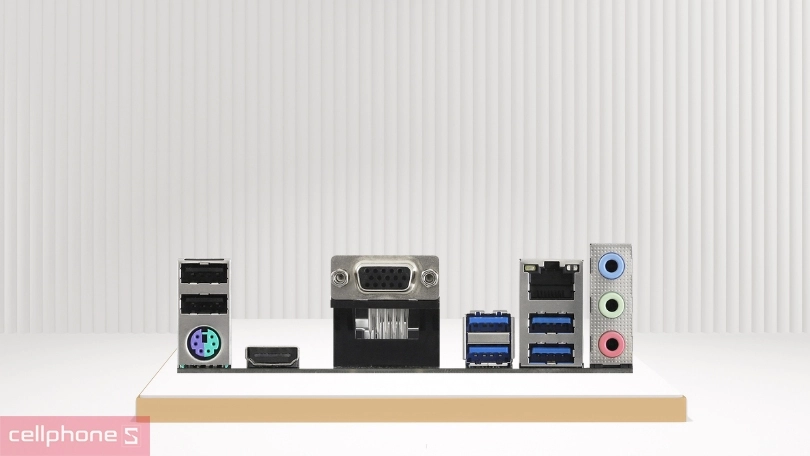 Kết nối trên mainboard ASRock A520M-HVS D4 AM4