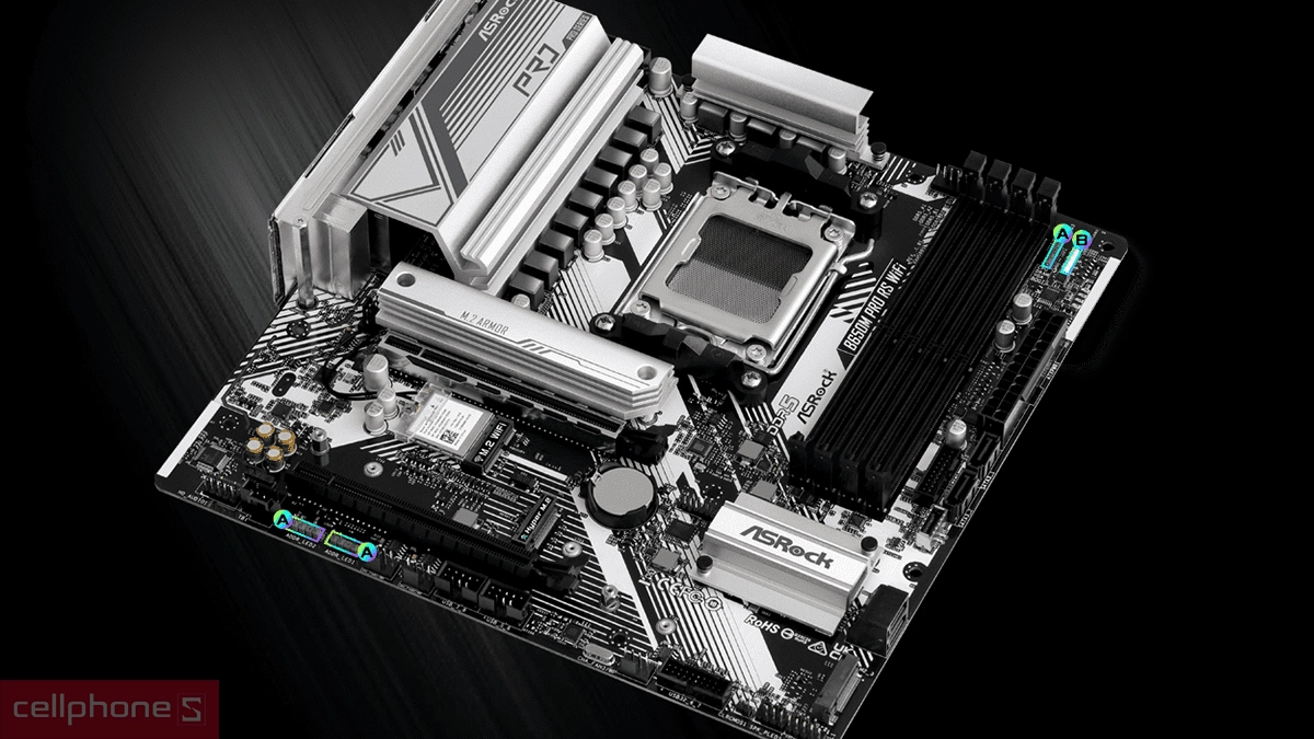 Tốc độ kết nối mainboard ASRock B650M Pro RS WiFi D5