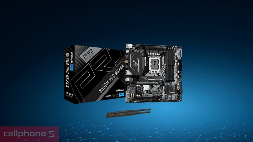 Mainboard ASRock B660M Pro RS/AX