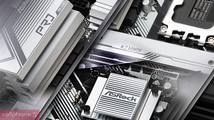 Mainboard ASRock B760M Pro RS/D4 - Tính năng hiện đại, hỗ trợ bộ nhớ lớn